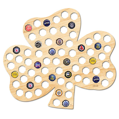 Shamrock Beer Cap Map